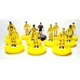 Subbuteo Andrew Table Soccer Sampdoria 2015-16 away on Classic Hasbro Bases